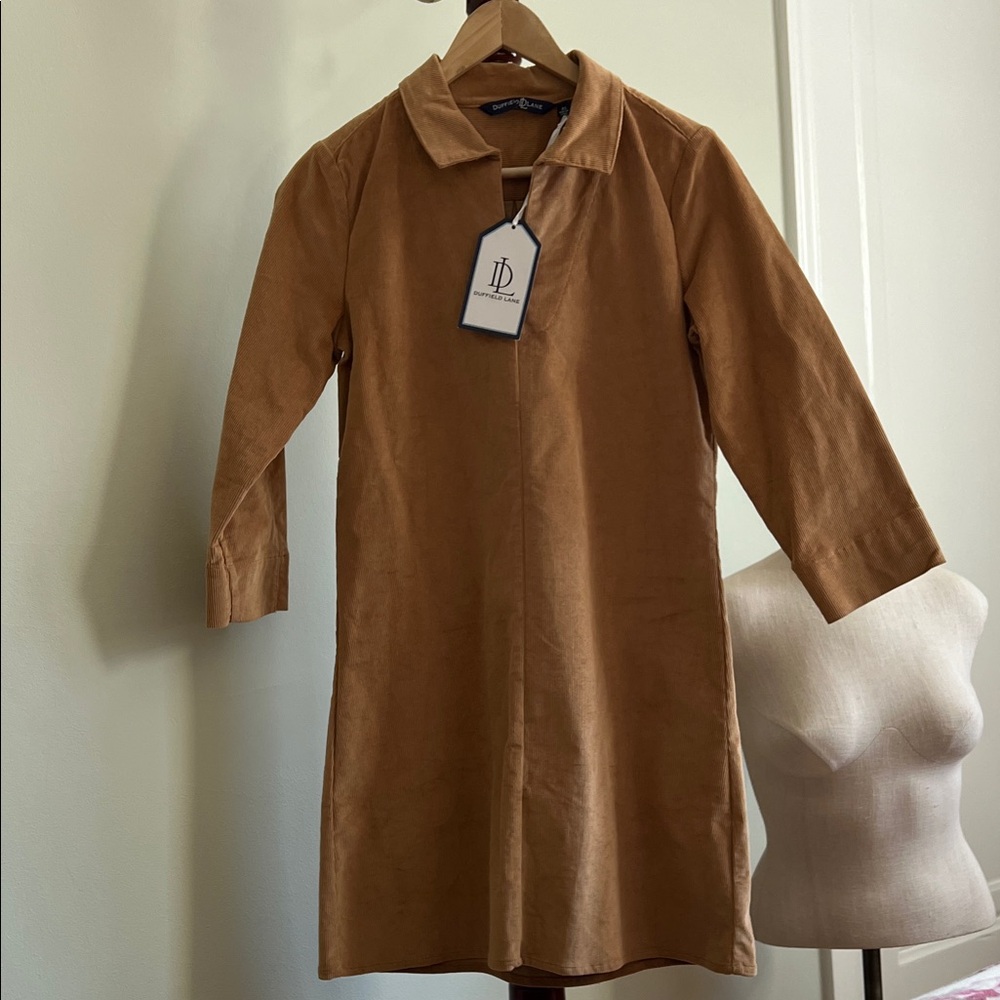 Duffield Lane Tan Dress